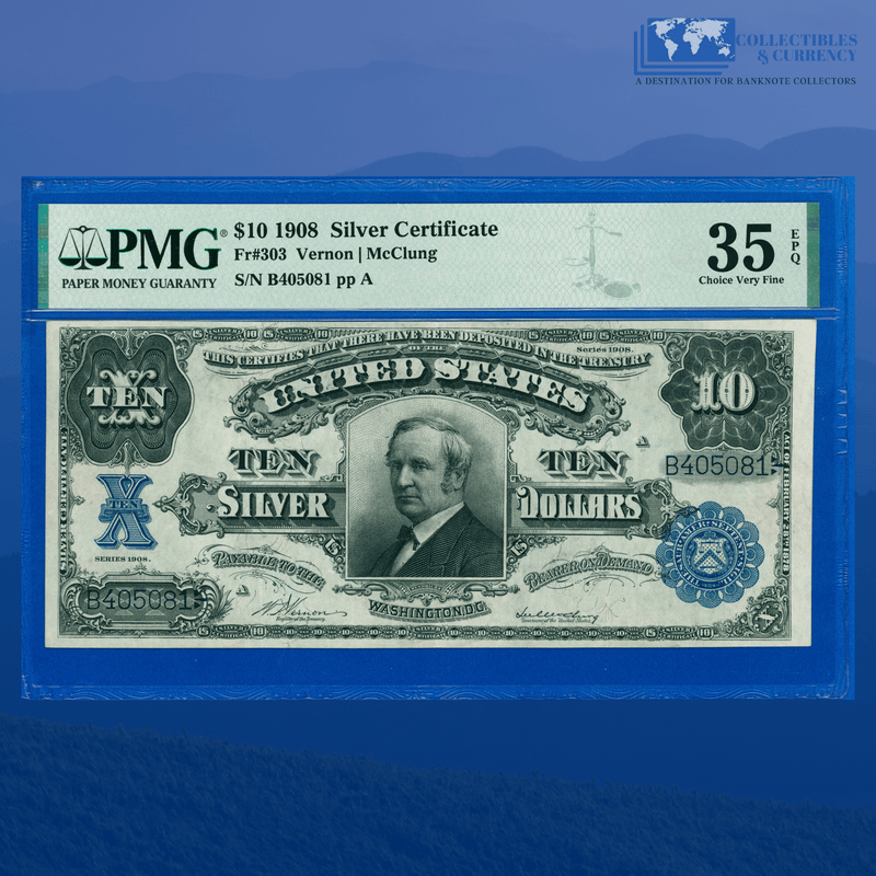 Fr.275 1899 $5 Five Dollars Silver Certificate "CHIEF NOTE", PMG 35 "Good Color" (Copy)