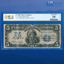 Fr.279 1899 $5 Five Dollars Silver Certificate "CHIEF NOTE", PCGS 10 Comment