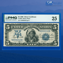Fr.280 1899 $5 Five Dollars Silver Certificate "CHIEF NOTE", PMG 25