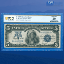 Fr.281 1899 $5 Five Dollars Silver Certificate "CHIEF NOTE", PCGS 20