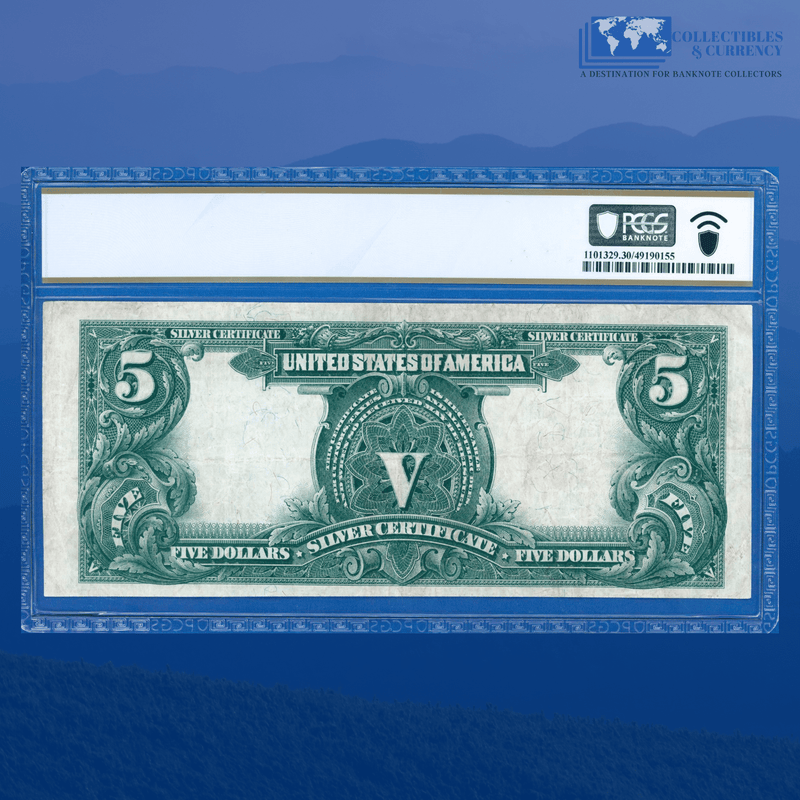 Fr.281 1899 $5 Five Dollars Silver Certificate "CHIEF NOTE", PCGS 30