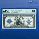 Fr.282 1923 $5 Five Dollars Silver Certificate "PORTHOLE", PMG 64 EPQ