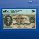 Fr.289 1880 $10 Ten Dollars Silver Certificate, PMG 20 Annotation