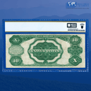 Fr.299 1891 $10 Ten Dollars Silver Certificate "TOMBSTONE", PCGS 30