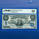 Fr.304 1908 $10 Ten Dollars Silver Certificate "TOMBSTONE", PMG 20