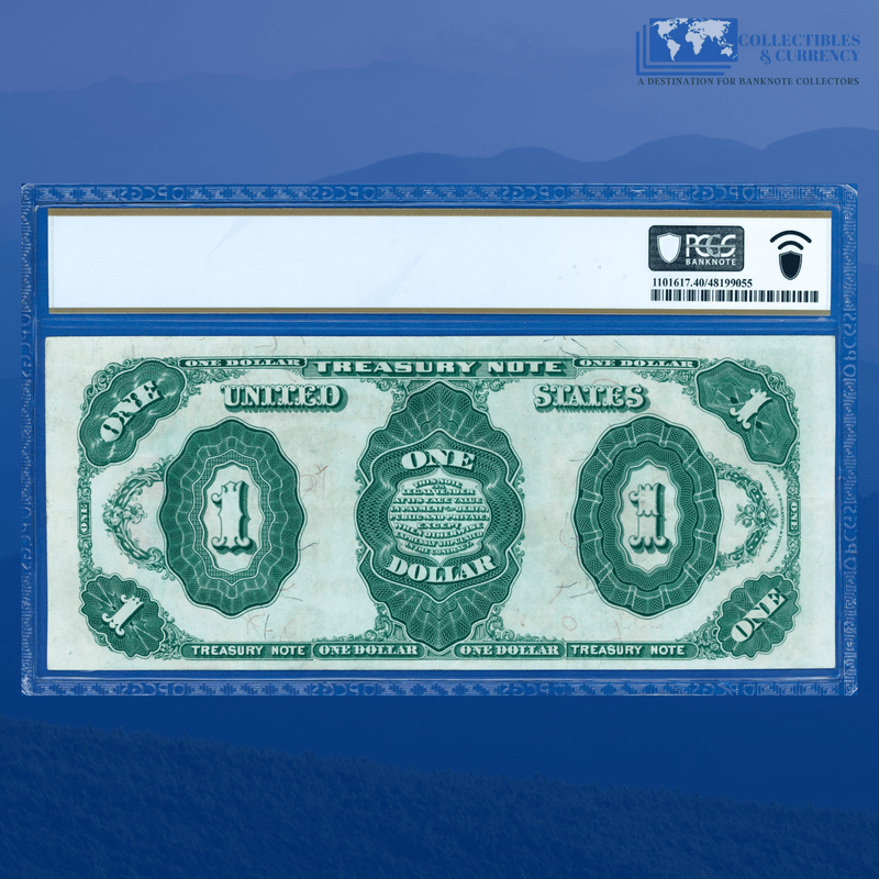 Fr.351 1891 $1 One Dollar Treasury Note "Stanton", PCGS 40