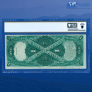 Fr.37 1917 $1 One Dollar Bill "SAWHORSE REVERSE" Legal Tender Note, PCGS 40