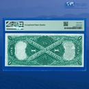 Fr.37 1917 $1 One Dollar Bill "SAWHORSE REVERSE" Legal Tender Note, PMG 63 EPQ