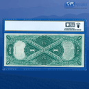 Fr.37 1917 $1 One Dollar "SAWHORSE REVERSE" Legal Tender Note, PCGS 58