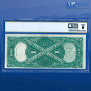 Fr.39 1917 $1 One Dollar Bill "SAWHORSE REVERSE" Legal Tender Note, PCGS 35