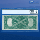 Fr.39 1917 $1 One Dollar Bill "SAWHORSE REVERSE" Legal Tender Note, PCGS 40