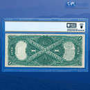 Fr.39 1917 $1 One Dollar Bill "SAWHORSE REVERSE" Legal Tender Note, PCGS 50