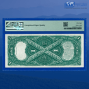 Fr.39 1917 $1 One Dollar Bill "SAWHORSE REVERSE" Legal Tender Note, PMG 58 EPQ