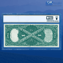 Fr.39 1917 $1 One Dollar "SAWHORSE REVERSE" Legal Tender Note, PCGS 63 PPQ