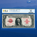 Fr.40 1923 $1 One Dollar "HORSEBLANKET" Legal Tender Note, PCGS 30 Comment
