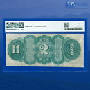 Fr.42 1869 $2 Two Dollars "RAINBOW" Legal Tender Note, PMG 12 Comment
