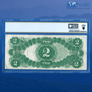 Fr.60 1917 $2 Two Dollars Bill "BRACELET REVERSE" Legal Tender Note, PCGS 25