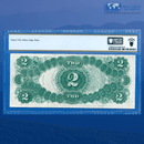 Fr.60 1917 $2 Two Dollars Bill "BRACELET REVERSE" Legal Tender Note, PCGS 35 Comment