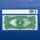 Fr.60 1917 $2 Two Dollars Bill "BRACELET REVERSE" Legal Tender Note, PCGS 50