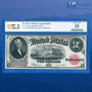 Fr.60 1917 $2 Two Dollars "BRACELET REVERSE" Legal Tender Note, PCGS 25 Comment