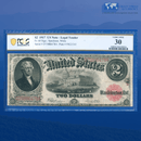 Fr.60 1917 $2 Two Dollars "BRACELET REVERSE" Legal Tender Note, PCGS 30