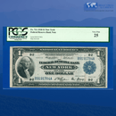 Fr.711 1918 $1 One Dollar FRBN New York "GREEN EAGLE", PCGS 25