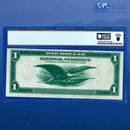 Fr.712 1918 $1 One Dollar FRBN New York "GREEN EAGLE", PCGS 55