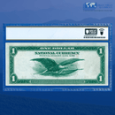 Fr.713 1918 $1 One Dollar FRBN New York "GREEN EAGLE", PCGS 58