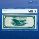 Fr.717 1918 $1 One Dollar FRBN Philadelphia "GREEN EAGLE", PCGS 40 Comment