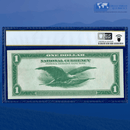 Fr.718 1918 $1 One Dollar FRBN Cleveland "GREEN EAGLE", 3 Digits, PCGS 66 PPQ