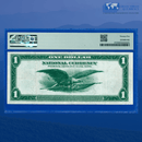 Fr.737 1918 $1 One Dollar FRBN Kansas City "GREEN EAGLE", PMG 25