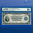 Fr.750 1918 $2 Two Dollars FRBN New York "BATTLESHIP", PMG 20 Comment