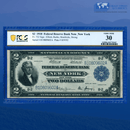 Fr.752 1918 $2 Two Dollars FRBN New York "BATTLESHIP", PCGS 30