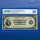 Fr.754 1918 $2 Two Dollars FRBN Philly "BATTLESHIP", PMG 20
