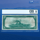 Fr.759 1918 $2 Two Dollars FRBN Cleveland "BATTLESHIP", PCGS 35