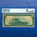 Fr.764 1918 $2 Two Dollars FRBN Atlanta "BATTLESHIP", PMG 15