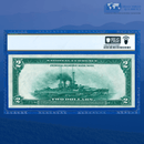 Fr.767 1918 $2 Two Dollars FRBN Chicago "BATTLESHIP", PCGS 64 PPQ