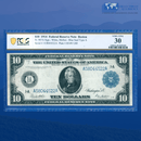 Fr.907A 1914 $10 Ten Dollars FRN Boston, PCGS 30
