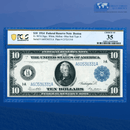Fr.907a 1914 $10 Ten Dollars FRN Boston, PCGS 35