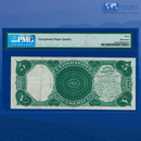 Fr.91 1907 $5 Five Dollars Bill "WOODCHOPPER" Legal Tender Note, PMG 30 EPQ