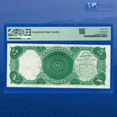 Fr.91 1907 $5 Five Dollars "WOODCHOPPER" Legal Tender Note PCBLIC ERROR, PMG 45 EPQ