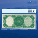 Fr.91 1907 $5 Five Dollars "WOODCHOPPER" Legal Tender Note, PCGS 64 PPQ
