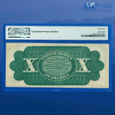Fr.95b 1863 $10 Ten Dollars Legal Tender Note, PMG CU 63 EPQ