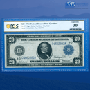 Fr.976 1914 $20 Twenty Dollars FRN Cleveland, PCGS 30