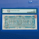 T-65 1864 $10 Confederate States Of America Currency, PF-3, PMG 55 EPQ