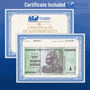 Zimbabwe Banknotes / Circulated 50 Trillion Zimbabwe Dollar 2008 AA ( Lightly Circulated )