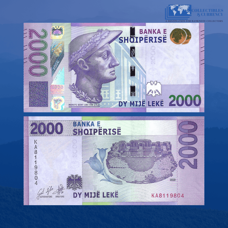 Albania Banknote / Uncirculated Albania 2020 2000 Leke | P-New