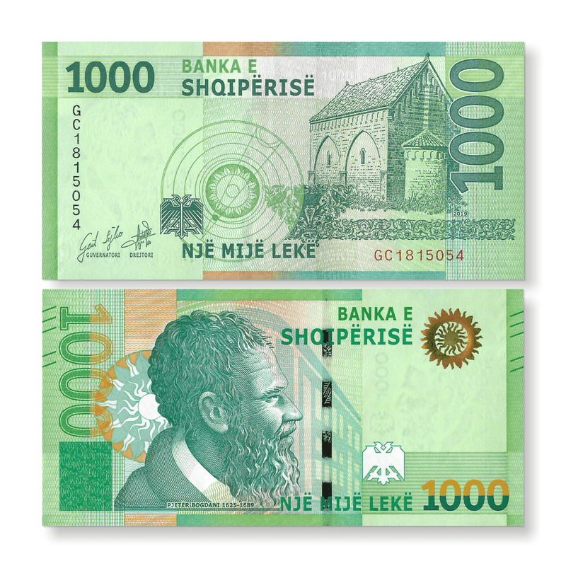 Albania Banknote / Uncirculated Albania 2021 1000 Leke | P-New