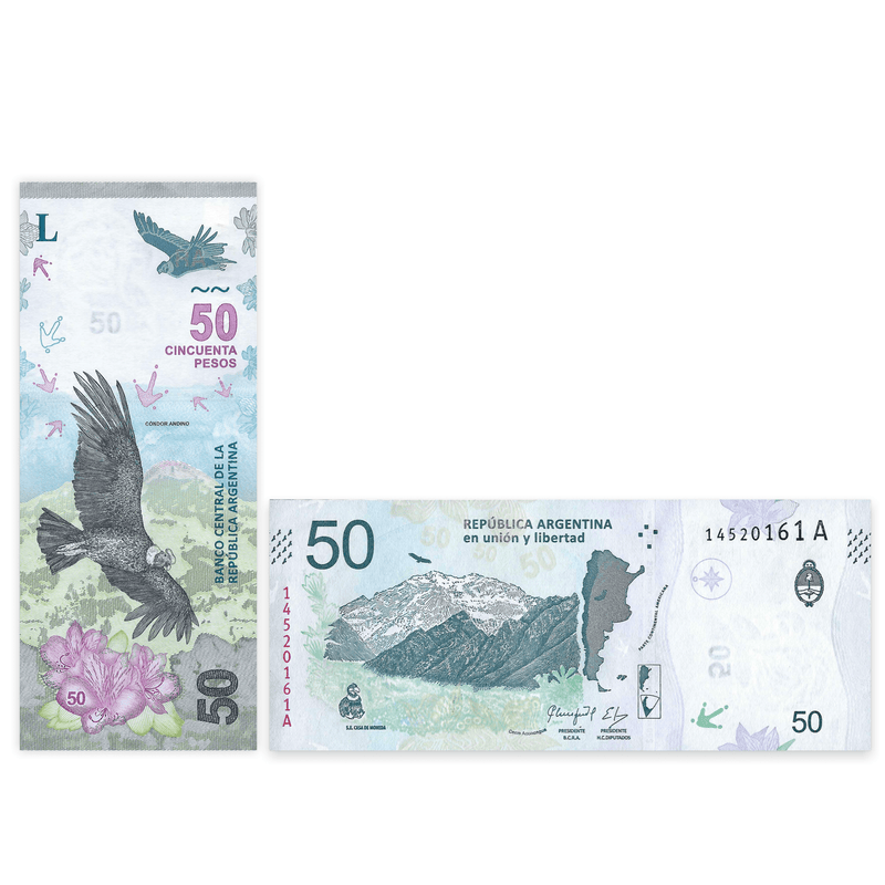 Argentina Banknote / Uncirculated Argentina 2020 50 Pesos | P-363