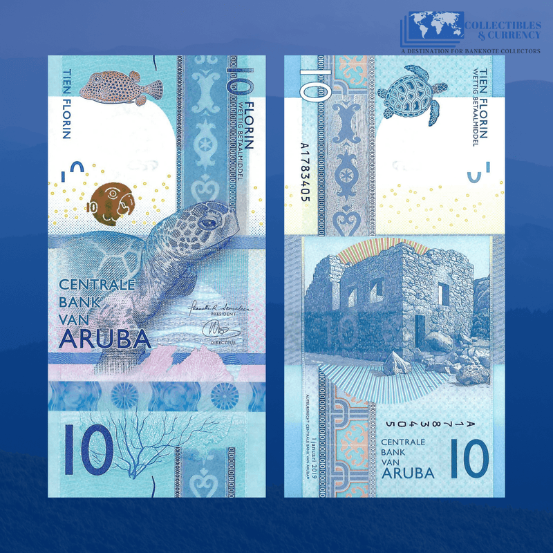 Aruba Banknote / Uncirculated Aruba 2019 10 Florin | P-21
